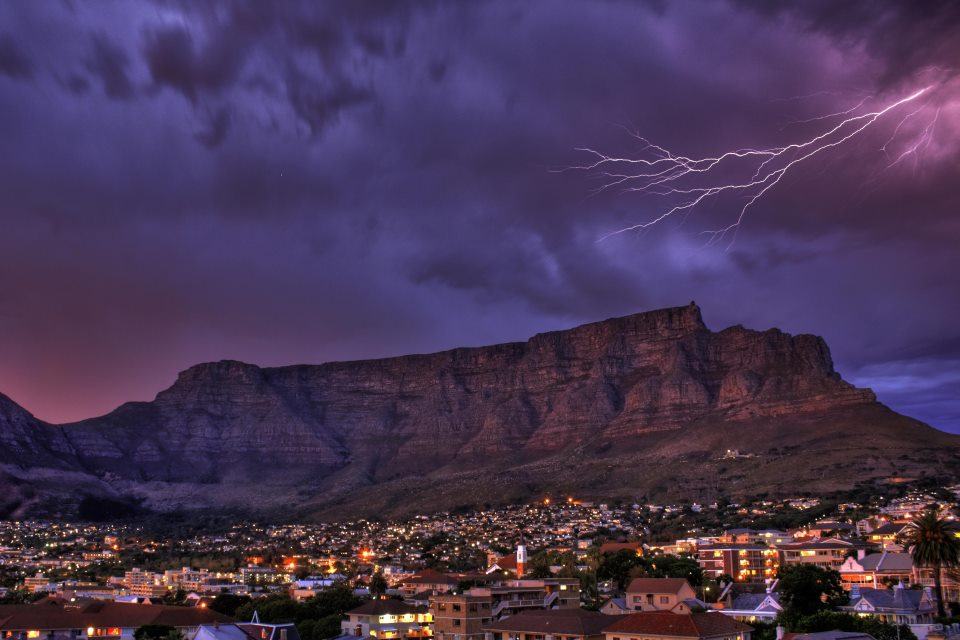 cape town rain storm